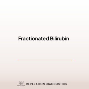 Fractionated Bilirubin
